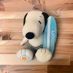🏷️NWT 16" PEANUTS Surfer Snoopy Plush Stuffed Animal // 🏄HAWAII EXCLUSIVE🏄